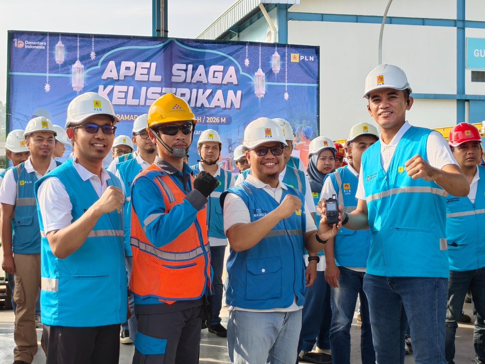 Kabupaten Bekasi - Kesiapsiagaan petugas PLN UP3 Cikarang menyambut Hari Raya Idul Fitri 1447 H/2026. Foto: Ist/Gobekasi.id.