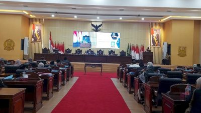 Kabupaten Bekasi - Rapat Paripurna DPRD Kabupaten Bekasi. Foto: Ist