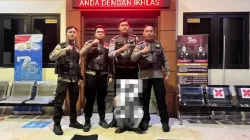 Kabupaten Bekasi - Terduga spesialis pencurian kendaraan bermotor (curanmor) berhasil diringkus di kawasan Pasir Gombong. oleh Tim Perintis Polres Metro Bekasi, Rabu (25/3/2026) dini hari. Foto: Ist/Gobekasi.id.