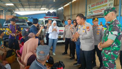 Kota Bekasi - Polres Metro Bekasi Kota berikan trauma healing korban SPBE Cimuning.
