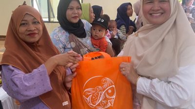 Bekasi -Dinas Perikanan Kabupaten Bekasi melaksanakan kegiatan Strategi Intervensi Inklusif Aksi Peningkatan Konsumsi Ikan melalui Budaya Gemar Makan Ikan (SIAP BUGARKAN) secara serentak di tiga kecamatan.