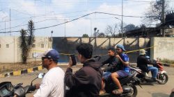 Kota Bekasi - SPBE Cimuning ditutup sementara dan digaris polisi