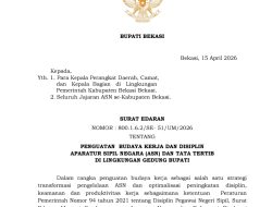 Keluarkan SE Disiplin ASN, HMI Semprot Plt Bupati Bekasi: Jangan Abaikan Integritas!