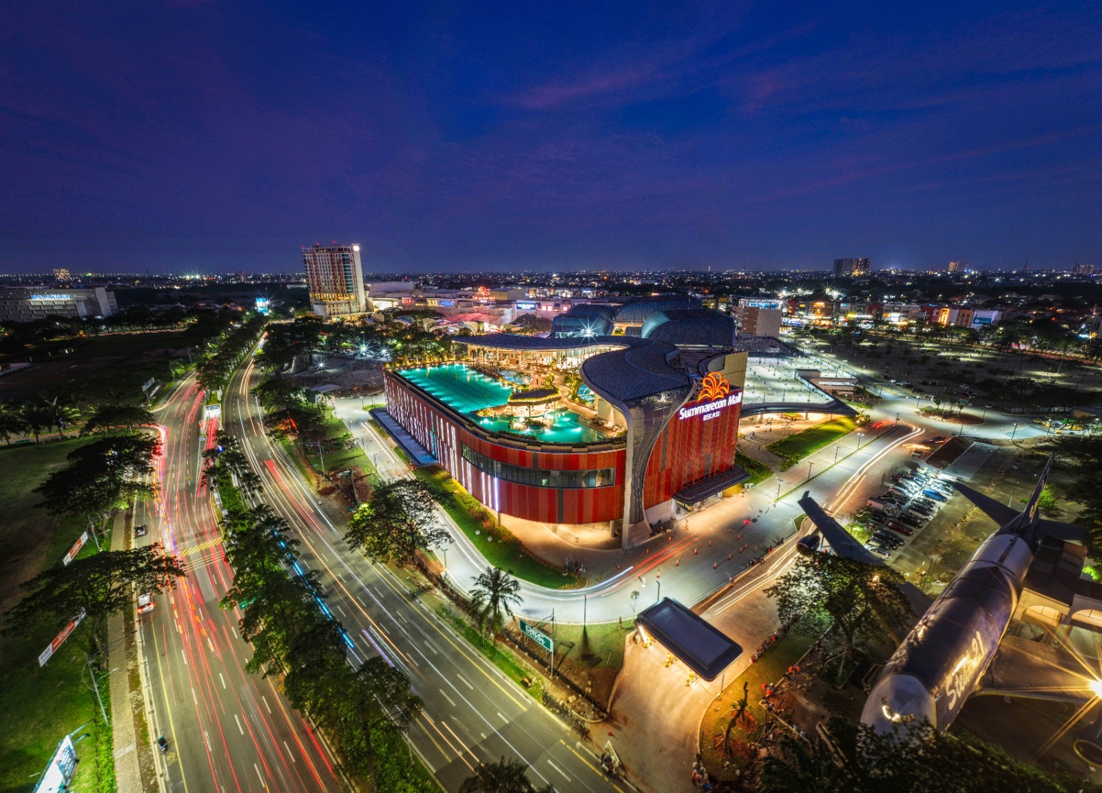 Bekasi - WELLGROUND, sebuah Sports & Wellness Center seluas 17.587 m² yang berlokasi di rooftop SMB 2. Foto: Dok. SMB 2