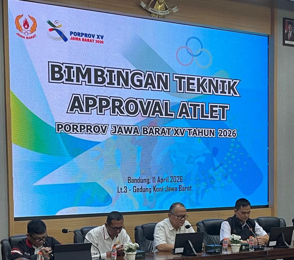 Bandung - Bimbingan Teknis (Bimtek) penginputan dan kepesertaan atlet di Bandung, Sabtu (11/4/2026). Foto: Gobekasi.id.