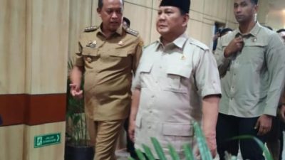 Bekasi - Presiden RI Prabowo Subianto mengunjungi RSUD dr. Chasbullah Abdul Madjid didampingi Wali Kota Bekasi Tri Adhianto, Selasa (28/4/2026) pagi. Foto: Gobekasi.id.