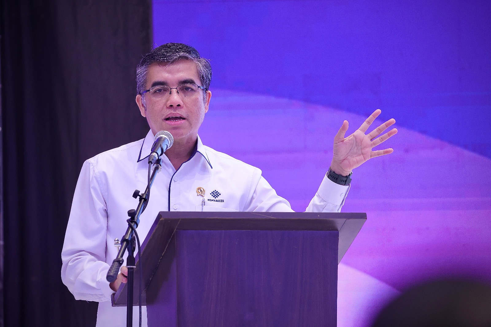 Bekasi - Menteri Ketenagakerjaan (Menaker) Yassierli. Foto: Ist/Gobekasi.id.