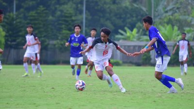 Bekasi - FC Bekasi City saat melawan Persiku Kudus dalam lanjutan pekan kedua Elite Pro Academy (EPA) yang digelar di Stadion Garudayaksa, Setu, Rabu (29/4/2026). Foto: Ist/Gobekasi.id.