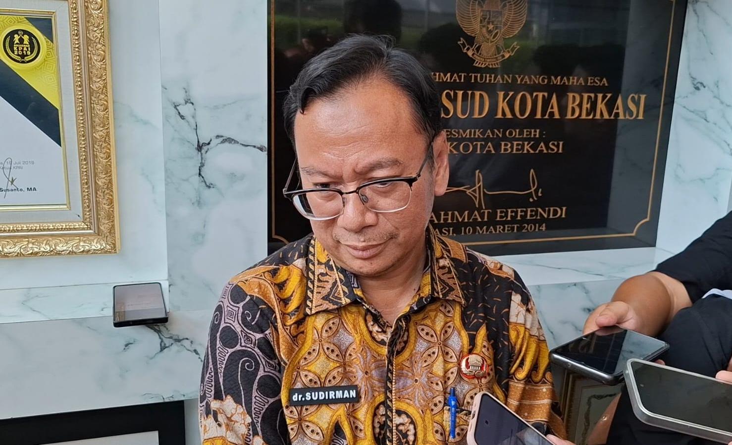 Bekasi - Wakil Direktur Pelayanan Medik RSUD Kota Bekasi, Sudirman. Foto: Septian/Gobekasi.id.