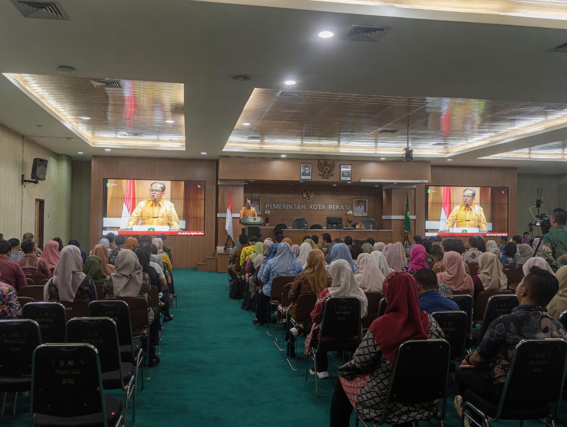 Bekasi - Workshop Optimalisasi Peningkatan Penggunaan Produk Dalam Negeri (P3DN) di Aula Nonon Sontanie, Kamis (30/04/2026). Foto: Ist/Gobekasi.id.
