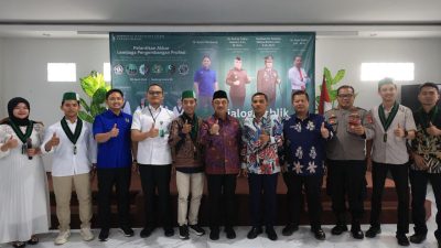 Bekasi - Pelantikan Akbar Lembaga Pengembangan Profesi Himpunan Mahasiswa Islam (HMI) Cabang Kota Bekasi Tahun 2026 yang berlangsung di Gedung Graha 96, Kamis (30/4/2026). Foto: Ist/Gobekasi.id.