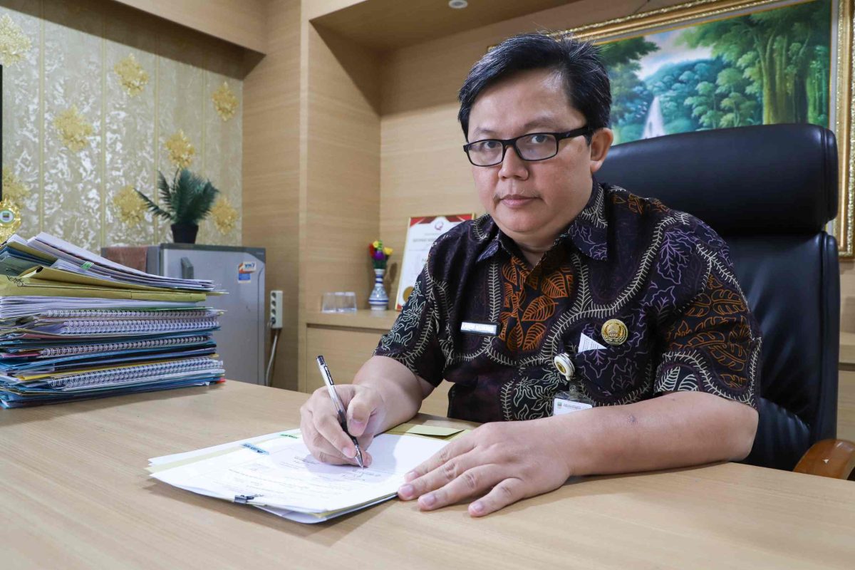 Bekasi - Kepala Dinas Kesehatan Kabupaten Bekasi, Arief Kurnia.