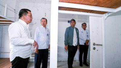 Kabupaten Bekasi - Wakil Menteri Sosial (Wamensos) Agus Jabo Priyono meninjau langsung kesiapan fasilitas di kampus kedinasan milik Kemenhub tersebut pada Senin (6/4/2026).