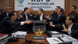 Bekasi - Ilustrasi RUPS BUMD PT Bekasi Putera Jaya. Foto: Ilustrasi AI