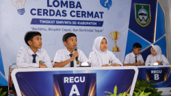 Bekasi - Ilustrasi lomba cerdas cermat. Foto: Chatgpt for Gobekasi.id.
