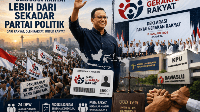 Gerakan Rakyat Lebih dari Sekadar Partai Politik