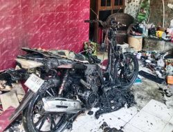 Rumah Warga di Villa Indah Permai Terbakar, Api Berasal dari Motor