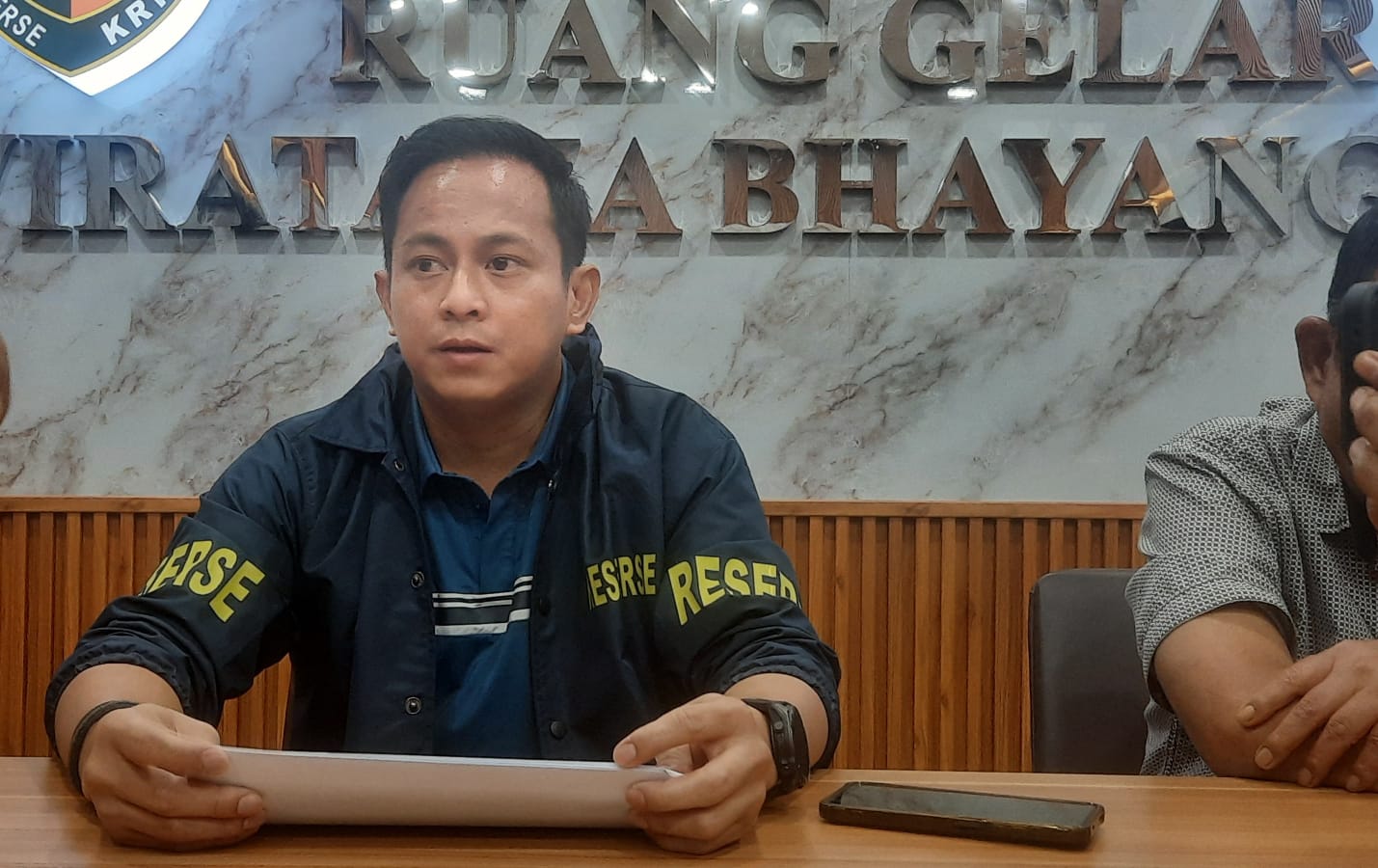 Bekasi - Kasatreskrim Polres Metro Bekasi Kota Kompol Andi Muhammad Iqbal . Foto: Septian/Gobekasi.id.