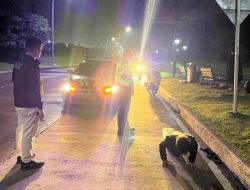 Polres Metro Bekasi Gelar Operasi Skala Besar, Remaja Dihukum Push-Up