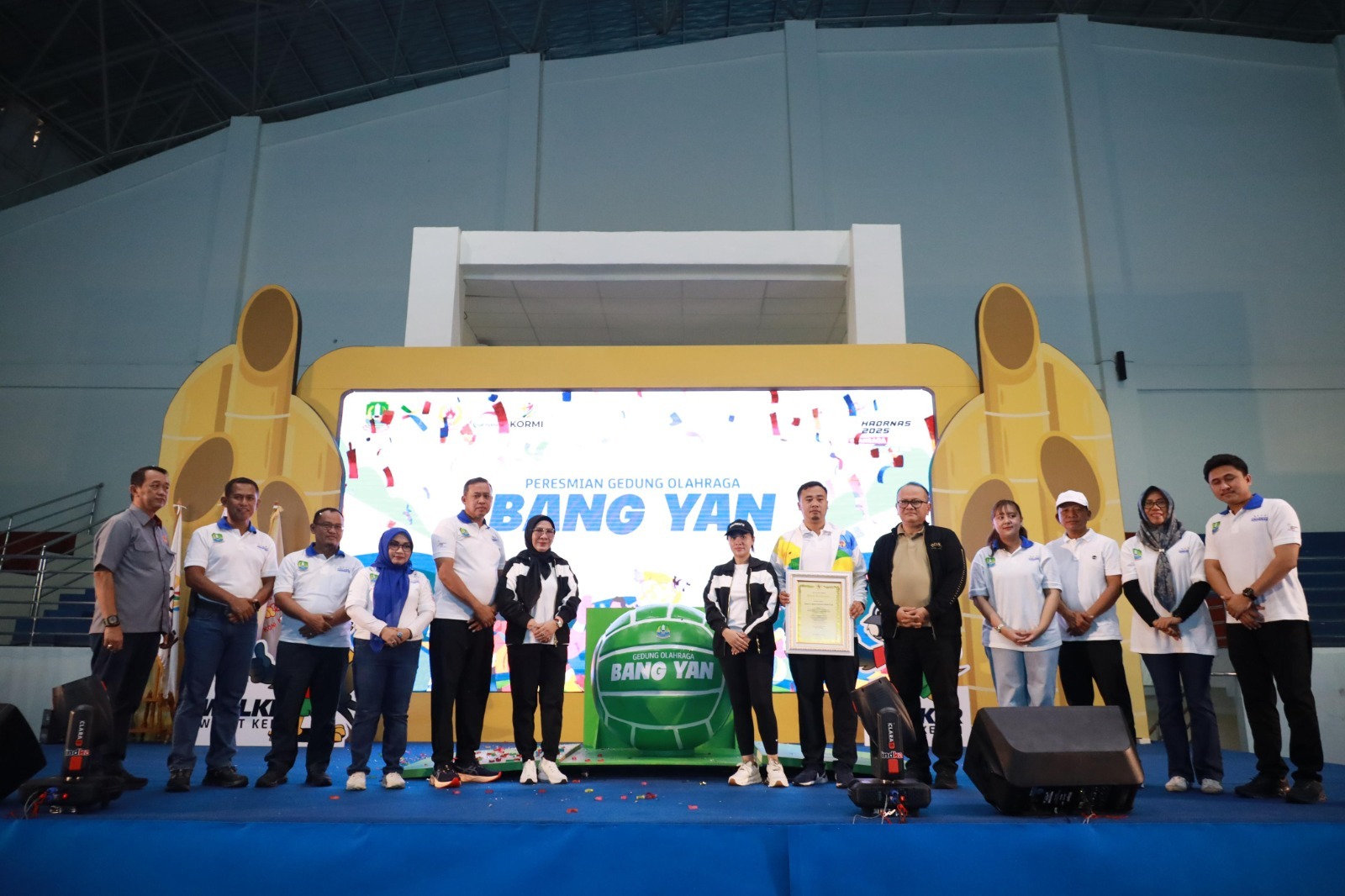 Bekasi - Peresmian GOR Bang Yan
