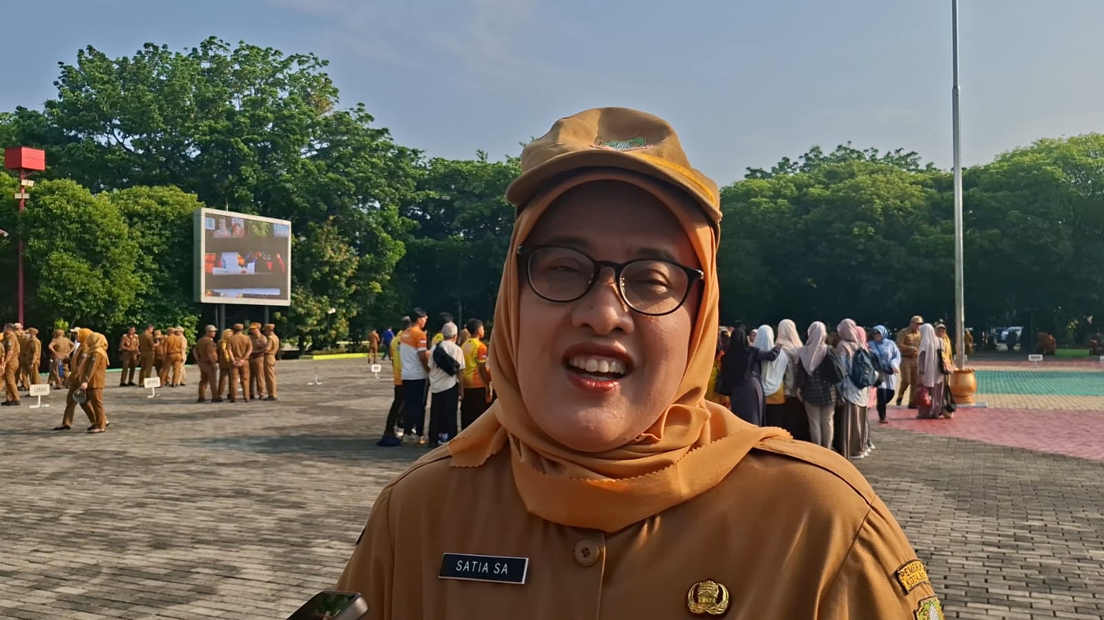 Bekasi - Kepala Dinkes Kota Bekasi, Satia Sriwijayanti Anggraini. Foto: Septian/Gobekasi.id.