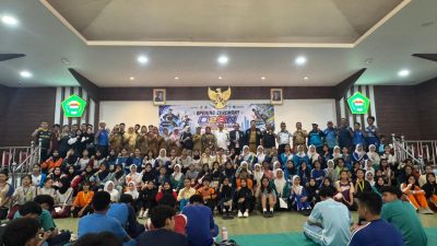 Bekasi - Pembukaan O2SN tingkat SMA/MA Kota Bekasi 2026 di Universitas Muhammdiyah Indonesia. Foto: Ist/Gobekasi.id.