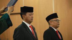 Bekasi - Dzikron resmi menjabat sebagai Kepala Dinas Tenaga Kerja (Disnaker), sementara Nadih Arifin dipercaya menahkodai Dinas Pariwisata dan Kebudayaan (Disparbud). Foto: Ist/Gobekasi.id.