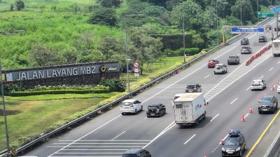 Bekasi - Jalan Tol Layang MBZ. Foto: Ist/Gobekasi.id.