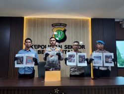 Tiga Pelajar Putus Sekolah Ditangkap Usai Curi Kabel Penangkal Petir