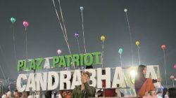 Bekasi - Festival Balon udara di Taman Plaza Patriot Candrabhaga. Foto: Ist/Gobekasi.id.