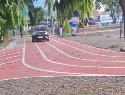 Viral Mobil Masuk Jogging Track Alun-alun Bekasi, Satpol PP Beri Teguran Keras