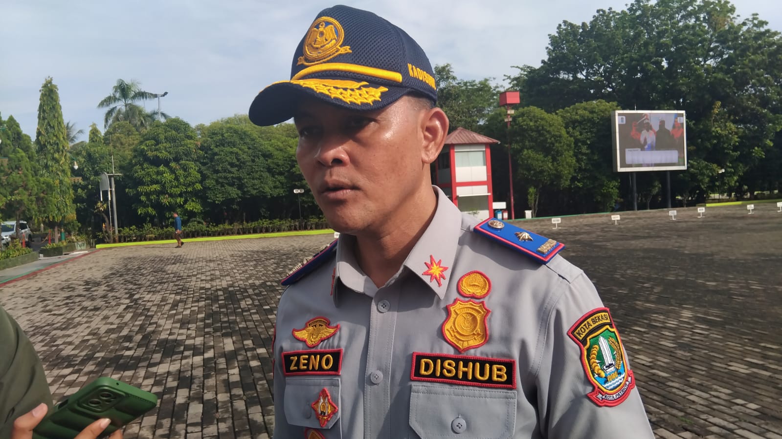 Bekasi - Kepala Dinas Perhubungan Kota Bekasi, Zeno Bachtiar. Foto: Septian/Gobekasi.id.