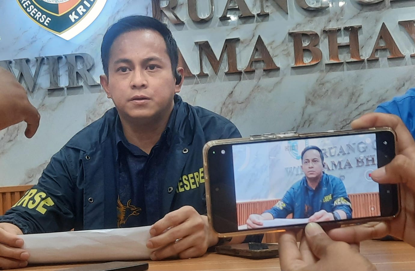 Bekasi - Kasatreskrim Polres Metro Bekasi Kota Kompol Andi Muhammad Iqbal. Foto: Septian/Gobekasi.id.