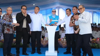 Bekasi - Menteri Imigrasi dan Pemasyarakatan, Agus Andrianto, meresmikan proyek fasilitas perumahan untuk Aparatur Sipil Negara (ASN) di Desa Kalijaya, Kecamatan Cikarang Barat, Kabupaten Bekasi, Selasa (19/5/2026). Foto: Ist/Gobekasi.id.