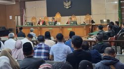 Bekasi - Sidang lanjutan kasus dugaan suap Bupati Bekasi Nonaktif Ade Kuswara Kunang di Pengadilan Tipikor Bandung, Senin (8/6/2026). Foto: Ist
