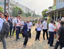 Tekan Angka Kecelakaan, Dishub Kota Bekasi Gelar Joint Inspection di Perlintasan Sebidang Grand Mall