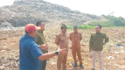 Bekasi - DPRD Kabupaten Bekasi saat melakukan sidak pengolahaan limbah sampah TPA Burangkeng. Foto: Ist