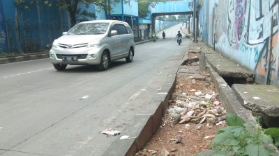 Bekasi - Underpass Jalan H. Nonon Sonthanie, Bekasi Timur, Kota Bekasi. Foto: Ist