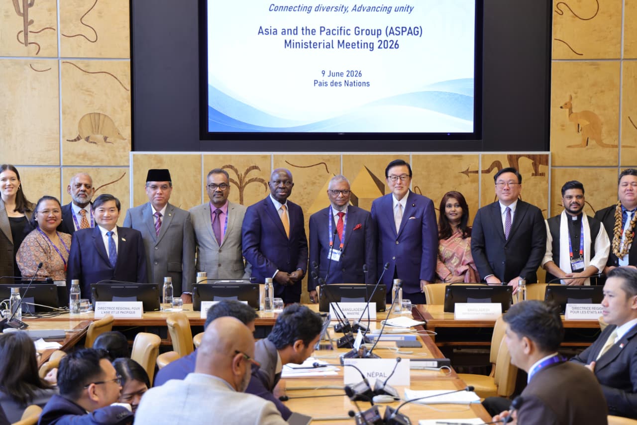 Bekasi - Menteri Ketenagakerjaan (Menaker) Yassierli menghadiri Asia Pacific Group Ministerial Meeting pada rangkaian Konferensi Perburuhan Internasional atau International Labour Conference (ILC) ke-114 di Jenewa, Swiss. Foto: Ist/Gobekasi.id.
