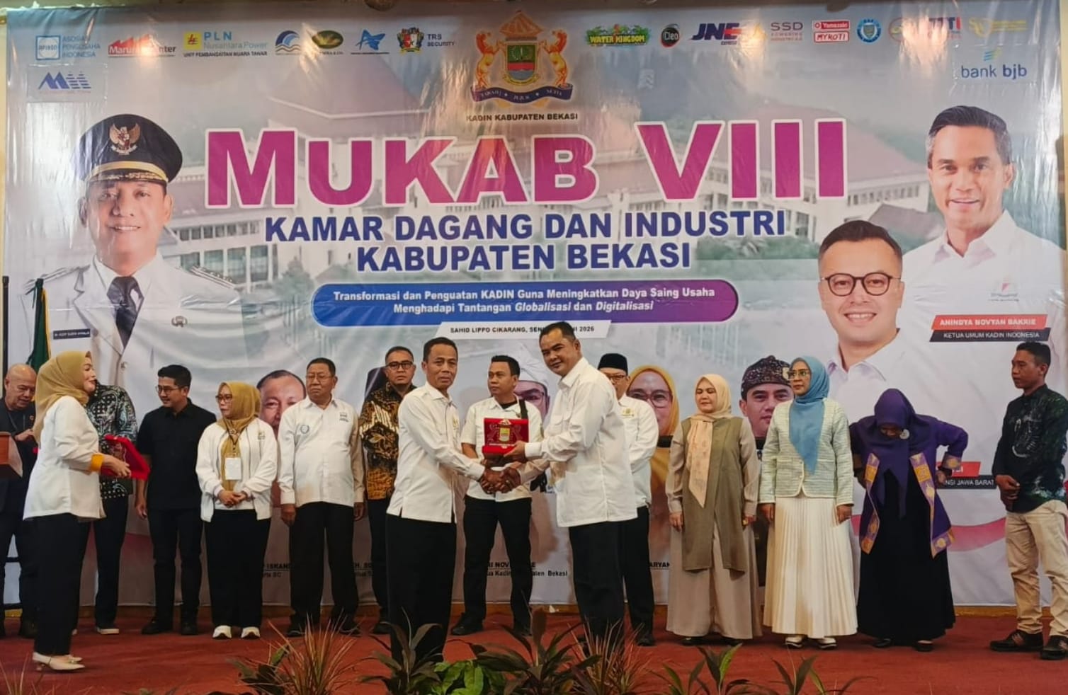 Bekasi - Mukab VIII Kadin Kabupaten Bekasi