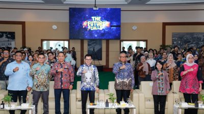Bekasi - Kementerian Ketenagakerjaan (Kemnaker) bersama Corporate University Lembaga Administrasi Negara (LAN) memperkuat Program Pemagangan Nasional (MagangHub) . Foto: Ist/Gobekasi.id.