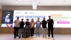 Bekasi - Lippo Cikarang Cosmopolis (LCC) sukses menyuntikkan napas seni dan estetika kontemporer ke wilayah tersebut lewat gelaran bertajuk Art District 2026 yang berlangsung pada Jumat hingga Minggu, 12–14 Juni 2026. Foto: Ist/Gobekasi.id.