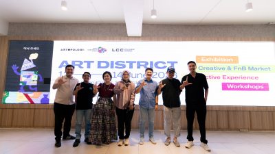 Bekasi - Lippo Cikarang Cosmopolis (LCC) sukses menyuntikkan napas seni dan estetika kontemporer ke wilayah tersebut lewat gelaran bertajuk Art District 2026 yang berlangsung pada Jumat hingga Minggu, 12–14 Juni 2026. Foto: Ist/Gobekasi.id.