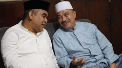 Bekasi - Ketua MPR RI Ahmad Muzani bersama Wakil Wali Kota Bekasi Abdul Harris Bobihoe Hadiri Haul Akbar di Pondok Gede, Sabtu (27/6/2026). Foto: Ist/Gobekasi.id.
