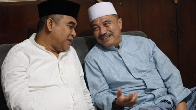 Bekasi - Ketua MPR RI Ahmad Muzani bersama Wakil Wali Kota Bekasi Abdul Harris Bobihoe Hadiri Haul Akbar di Pondok Gede, Sabtu (27/6/2026). Foto: Ist/Gobekasi.id.