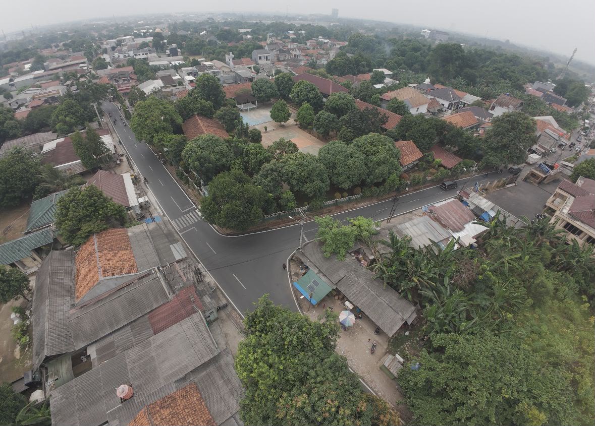 Bekasi - Kondisi Jalan Jalan BKKBN Mustikajaya mulus usai diperbaiki Pemkot Bekasi, Foto: Ist/Gobekasi.id.