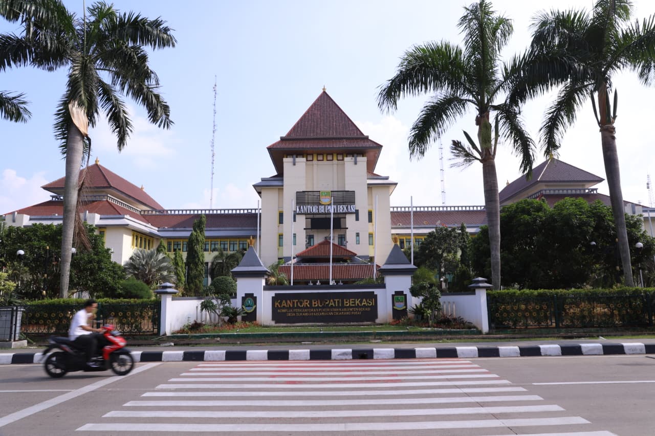 Bekasi - Kantor Bupati Bekasi. Foto: Ist/Gobekasi.id.
