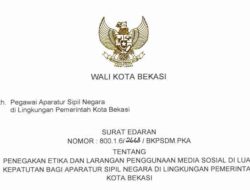 ASN Bekasi Bikin Konten Medsos Pakai Baju Dinas Bakal Disanksi