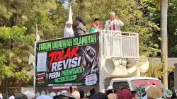 Tolak Legalisasi Hiburan Malam, Ormas Islam Gedor Gedung DPRD Bekasi Tuntut Pansus Pariwisata Dibubarkan