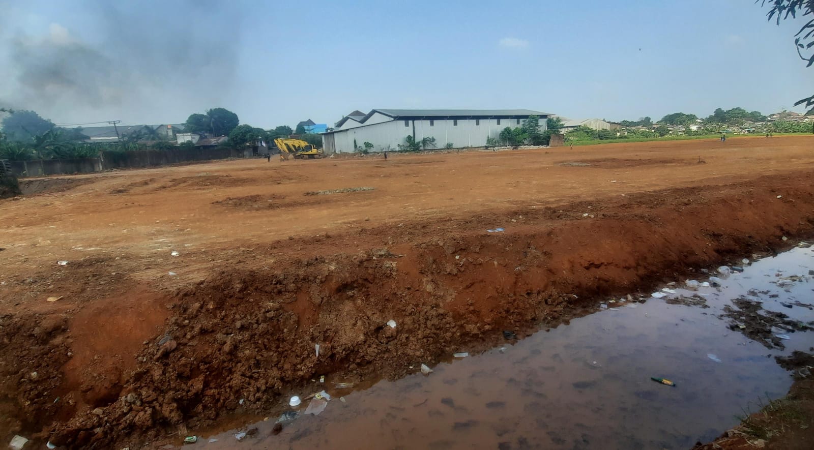 Lokasi lahan PSEL di Sumur Batu, Bantar Gebang, Kota Bekasi. Foto: Septian/Gobekasi.id.